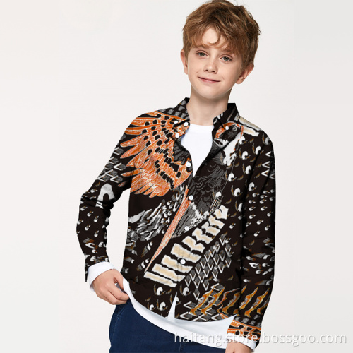 Digital Printing Fabric Calico Cloth Man Shirt Fabric